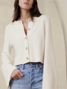 BNWT Banana Republic Bell Sleeve Cardigan